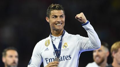 Cristiano Ronaldo wins the Champions League