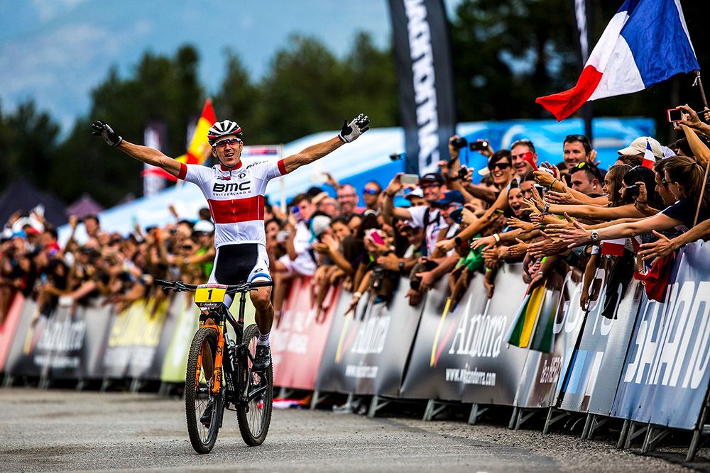 Julien Absalon (BMC Mountainbike Racing Team) wins his 33rd World Cup, 7th World Cup title