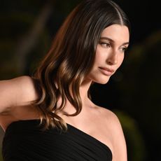 Hailey Bieber at the Vanity Fair Oscar Party