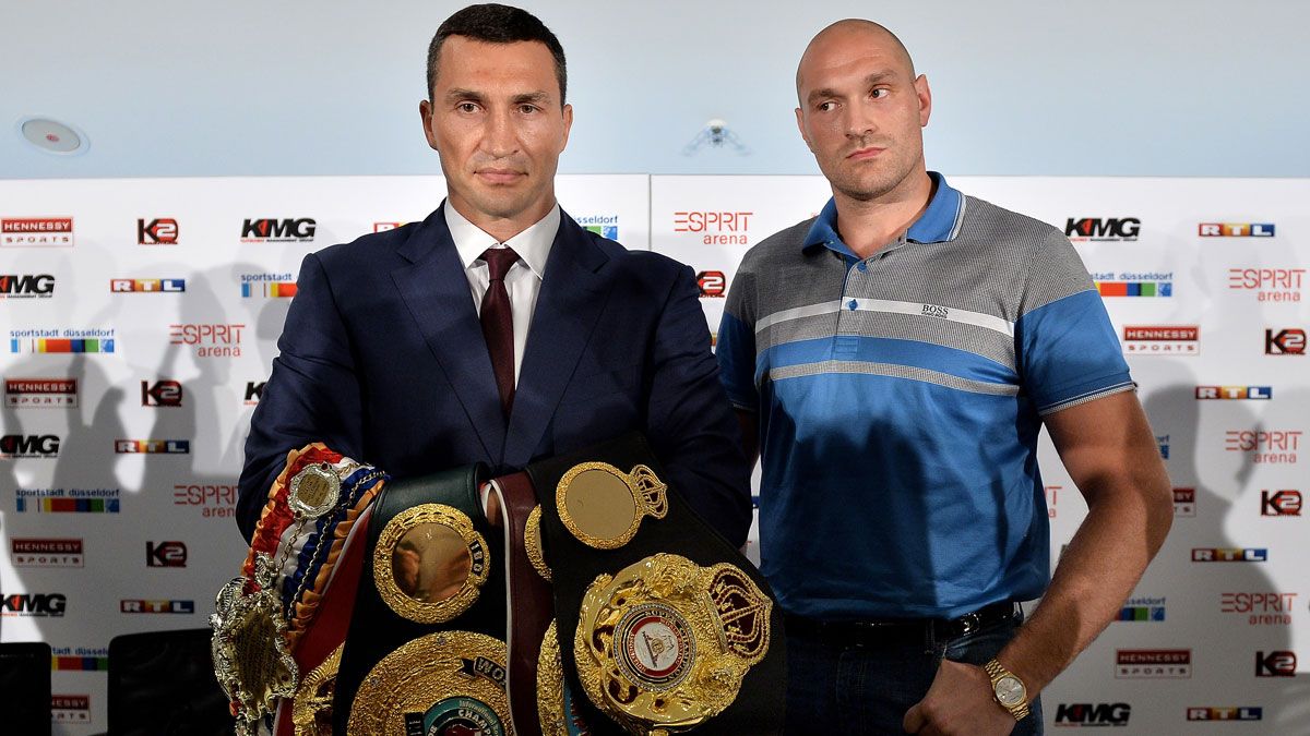 Klitschko V Fury: Briton Aims 'underpants' Jibe At Champ 