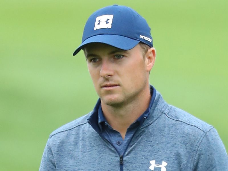 Jordan Spieth Hits Hidden Rake At US Open