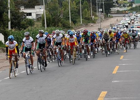 The pedal started going down in the field as the stage progressed.