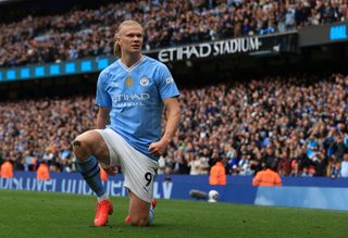 Erling Haaland of Manchester City