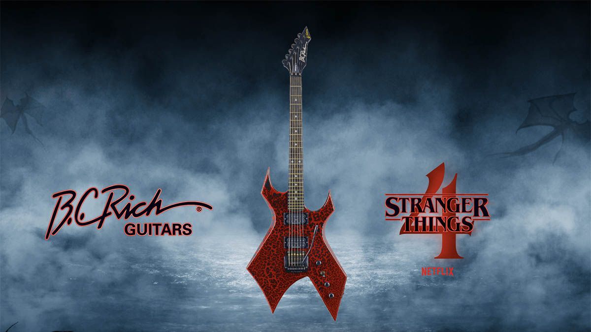Stranger Things “Eddie's” Limited-Edition Replica Mini Guitar - B.C. Rich