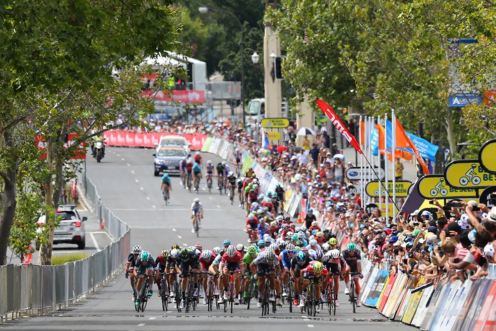 The sprint was fast and furious