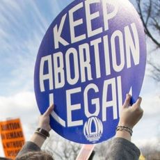 "Keep Abortion Legal" Sign