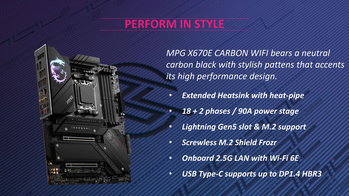 MSI X670E Motherboards