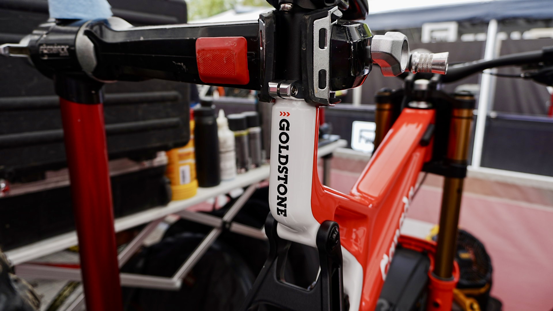 Downhill tech found at the UCI Mountain Bike World Championships in Val di Sole