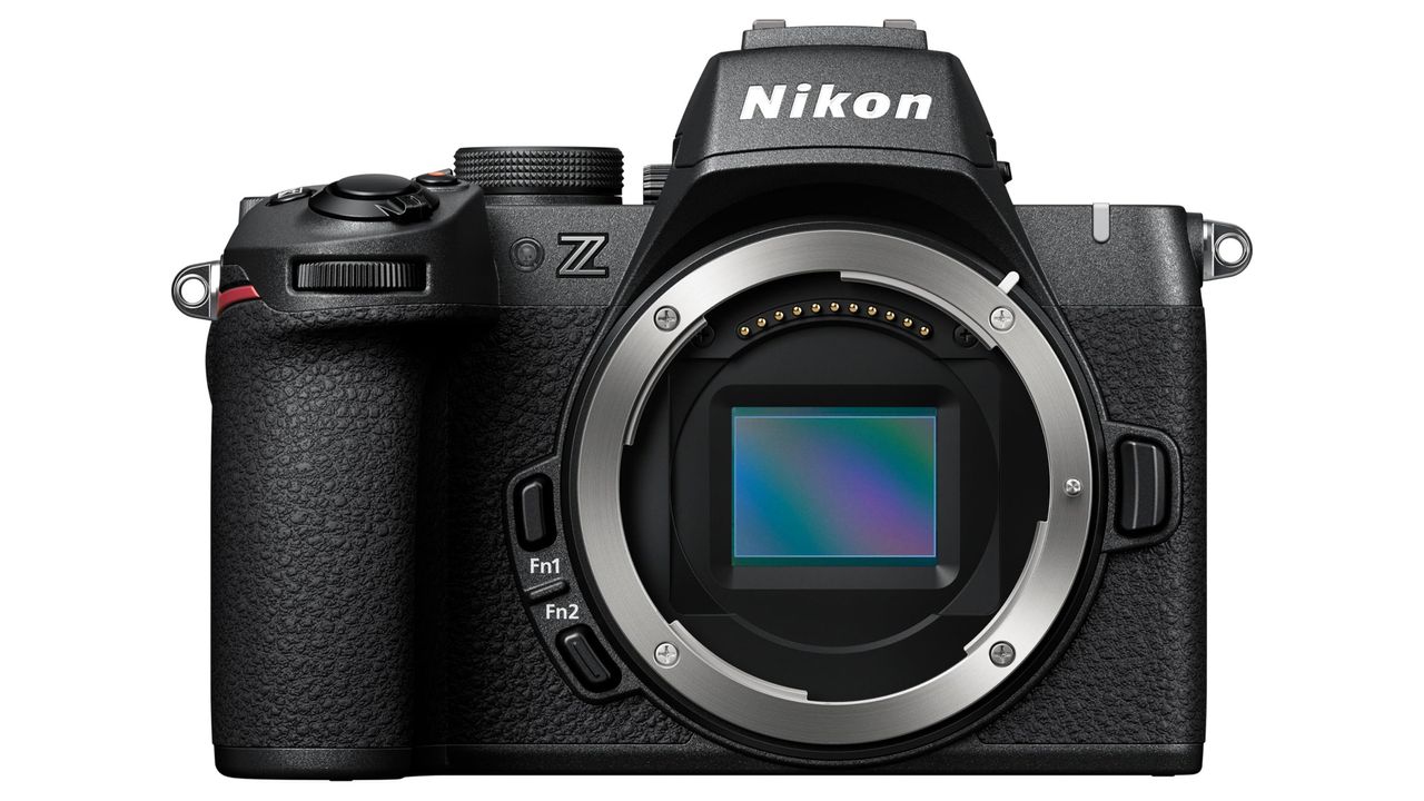 Nikon Z50 II on a white background