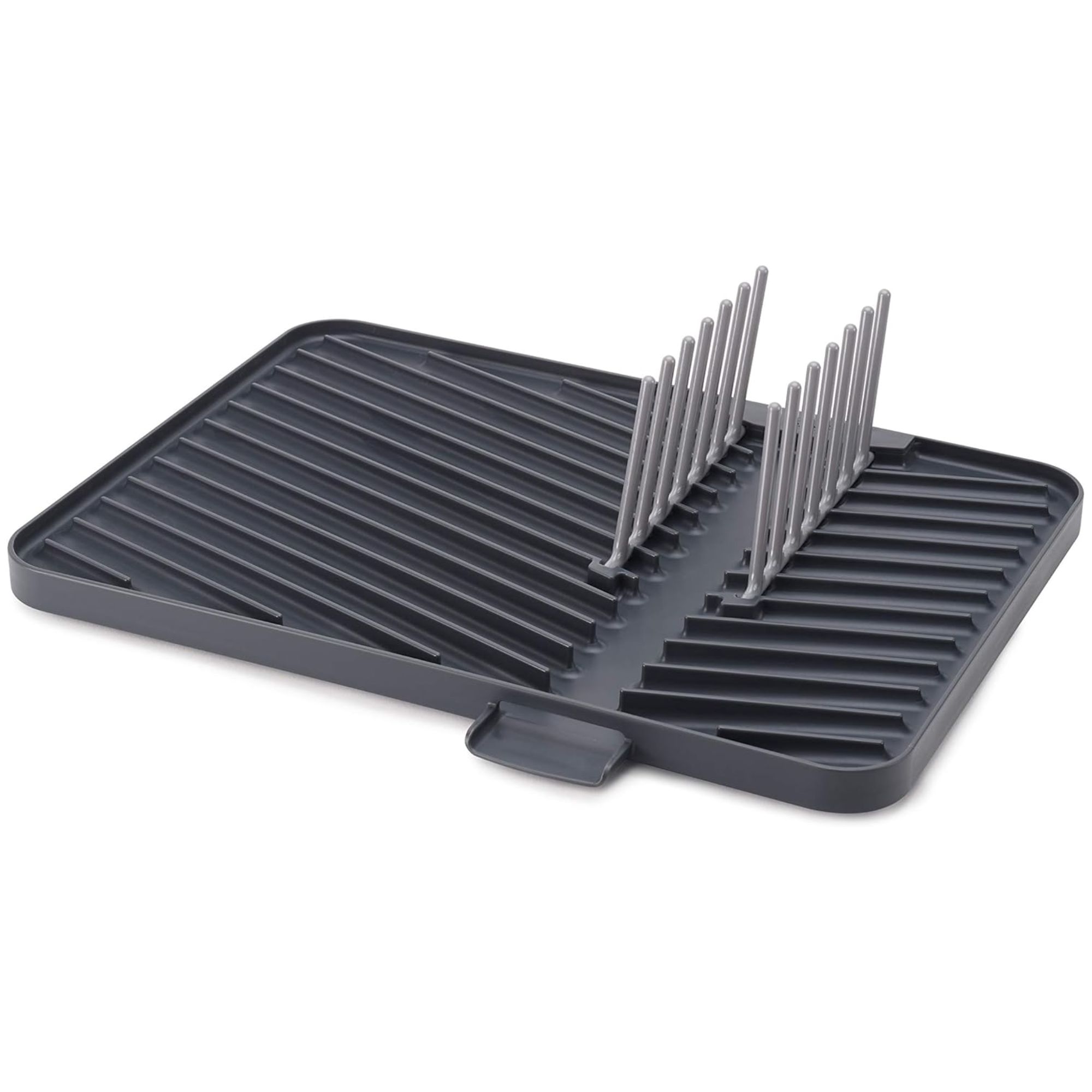 Joseph Joseph dark gray flip-up drain board