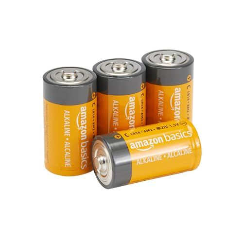 C Cell Alkaline All-Purpose Batteries (4 pack)
