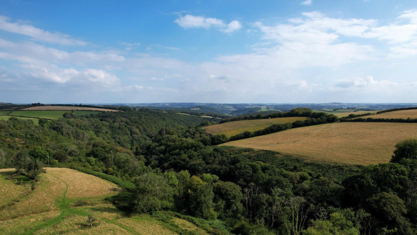 Views from Beech Park Dulverton Somerset