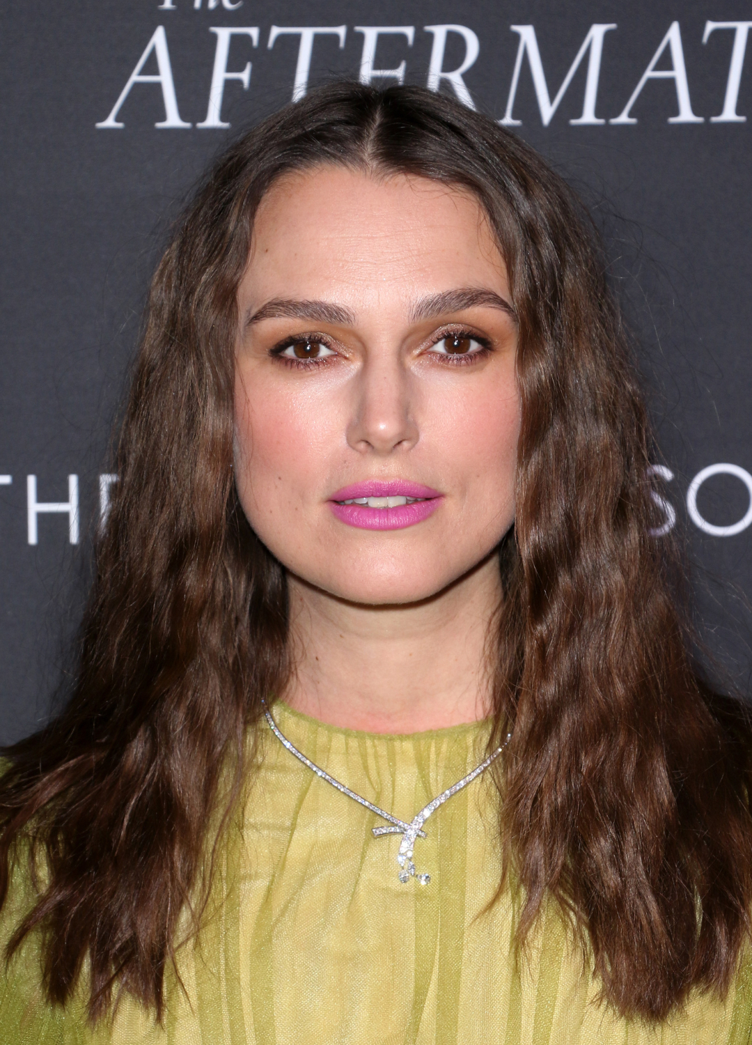 Keira Knightley attends "The Aftermath" New York screening at the Whitby Hotel on March 13, 2019 in New York City