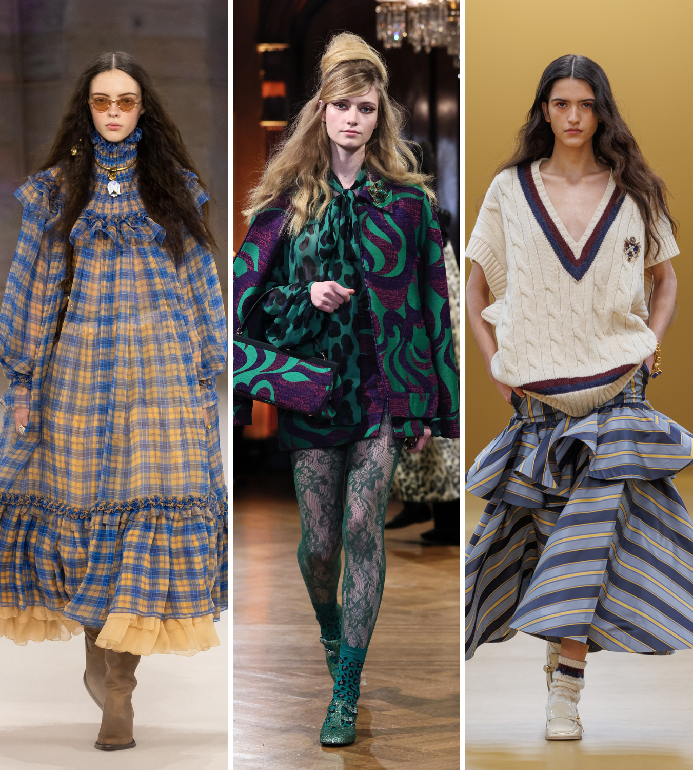 bold boho punchy prints: Chlo&amp;eacute;, Anna Sui, Zimmermann