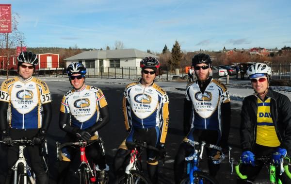 U.C. Davis Team at the staging area.