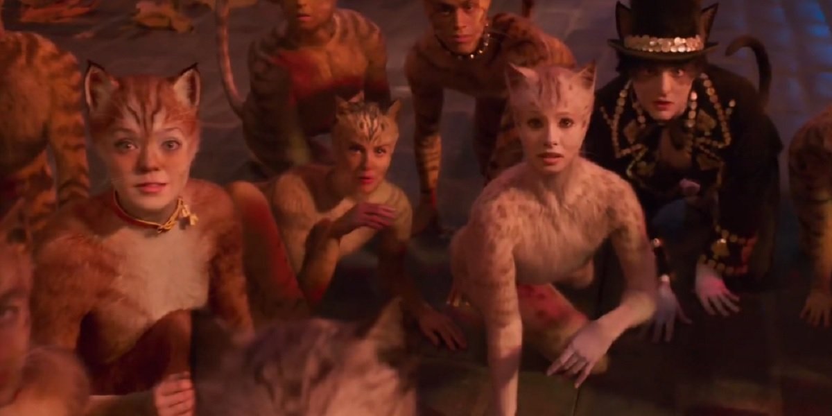 Francesca Hayward, Laurie Davidson, and the Cats Cast