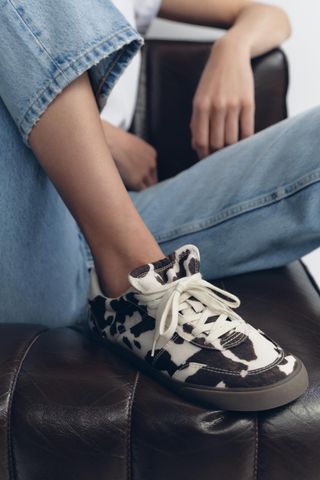 Animal Print Trainers