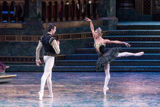 Misty Copeland & Ballet Partner On Stage