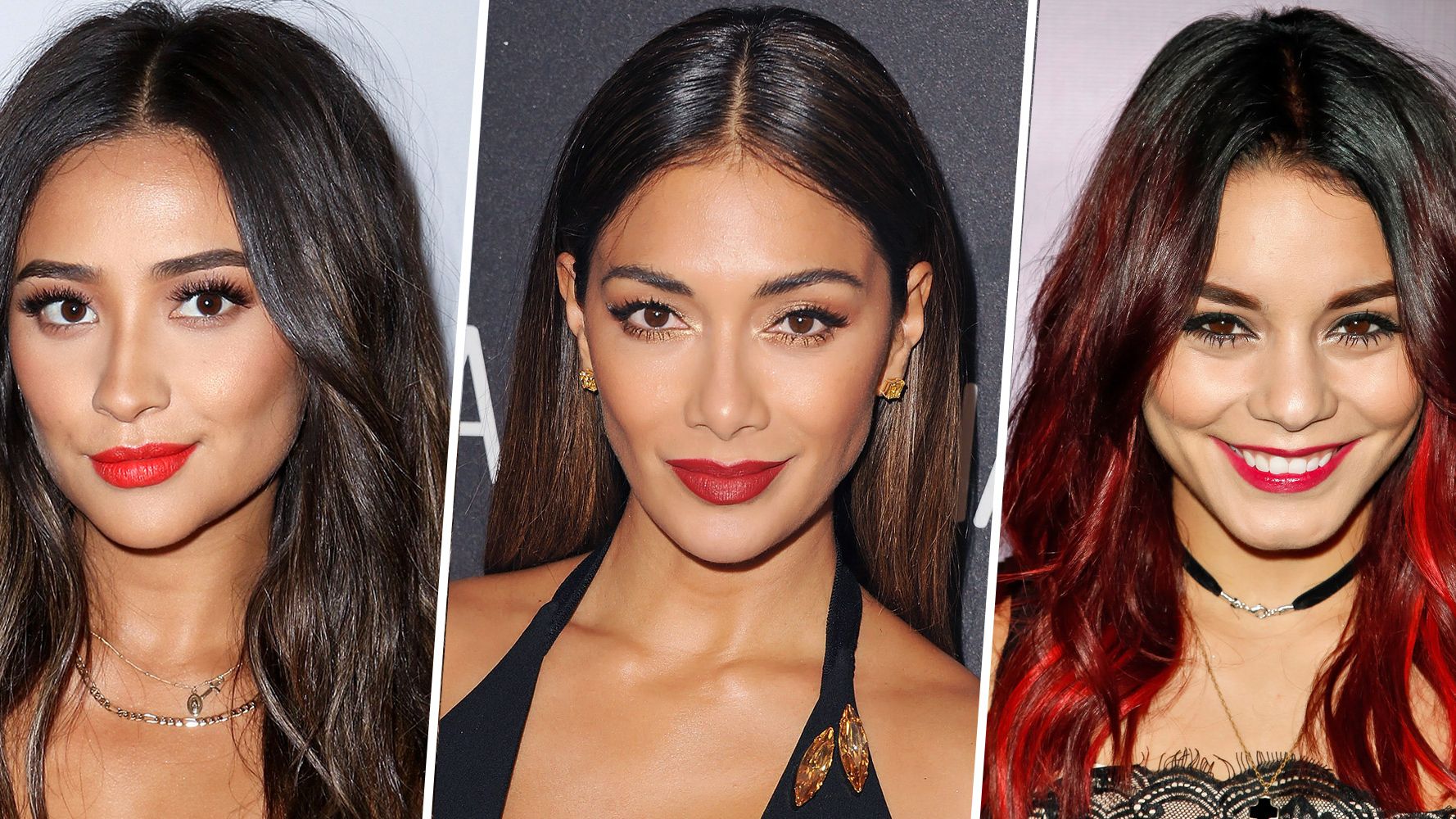 7 Celebs With Black Hair Highlights We Love - Highlights for Black Hair |  Marie Claire
