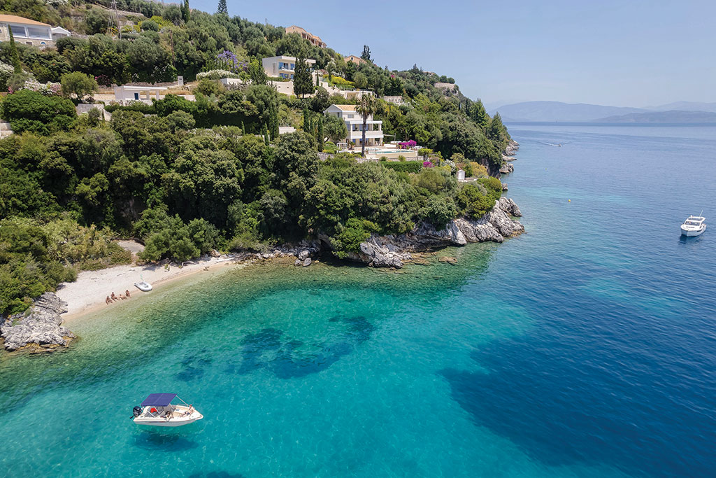 Property for sale: Cove Crest, Barbati, Corfu, Greece.