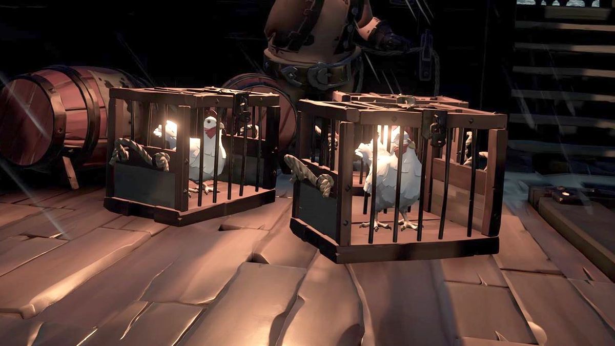 Sea of Thieves animal locations Where to find chickens, pigs, snakes, and how to catch them