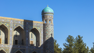 Tilya-Kori Madrasah at Registan square.