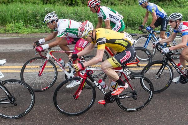 John Murphy (Kenda/5 Hour Energy) working hard on the last climb.