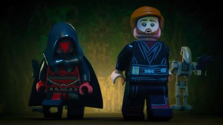 Darth Revan and Obi-Wan Kenobi in Lego Star Wars: Rebuild the Galaxy - Pieces of the Past