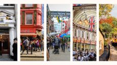 London destinations collage