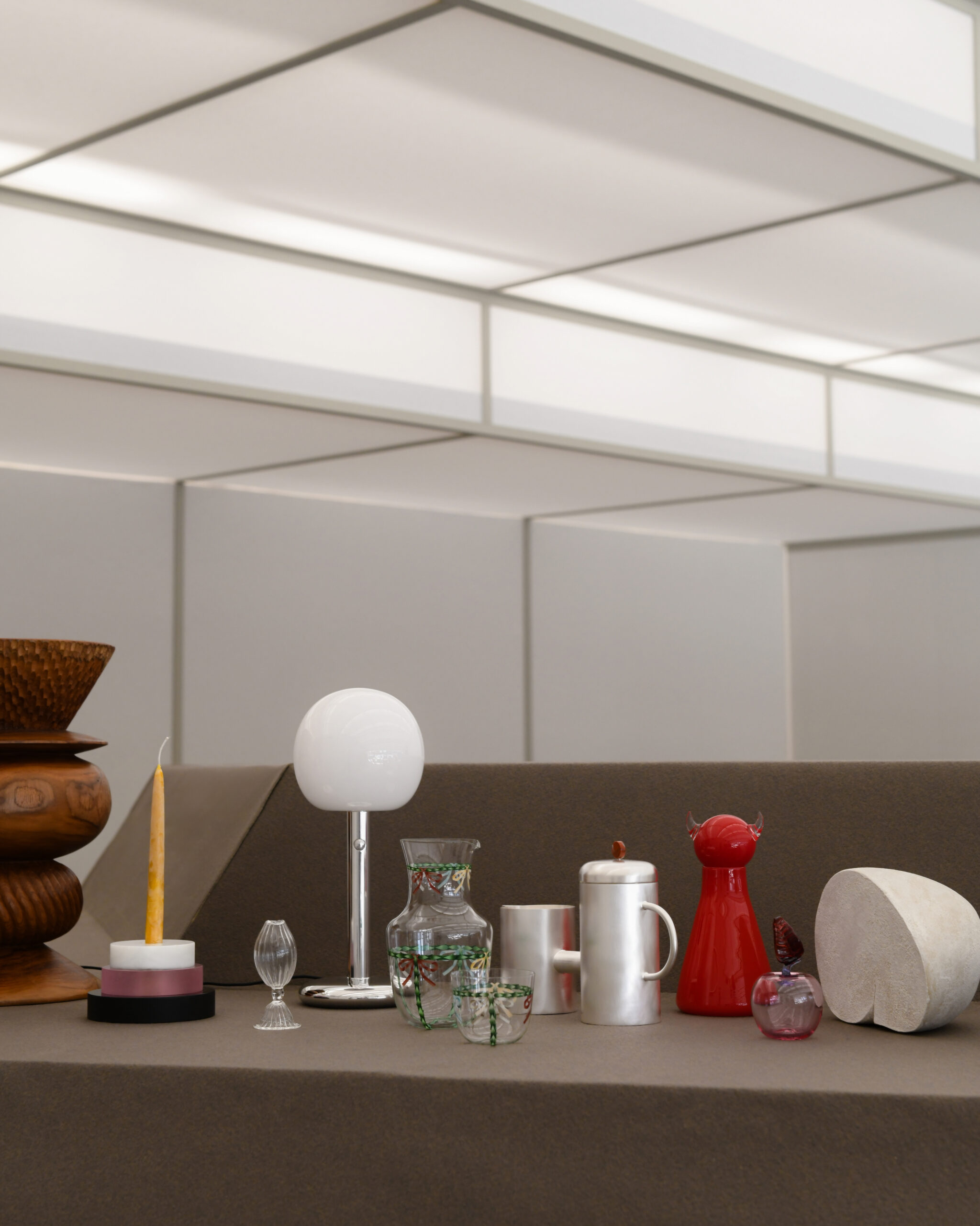 objects arranged on a table