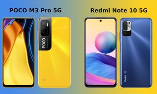 Comparativa POCO M3 Pro 5G con Redmi Note 10 5G