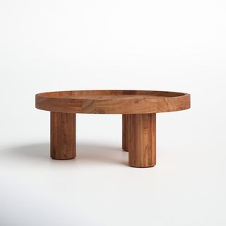 Joss & Main Eleanne 3 Leg Round Coffee Table 