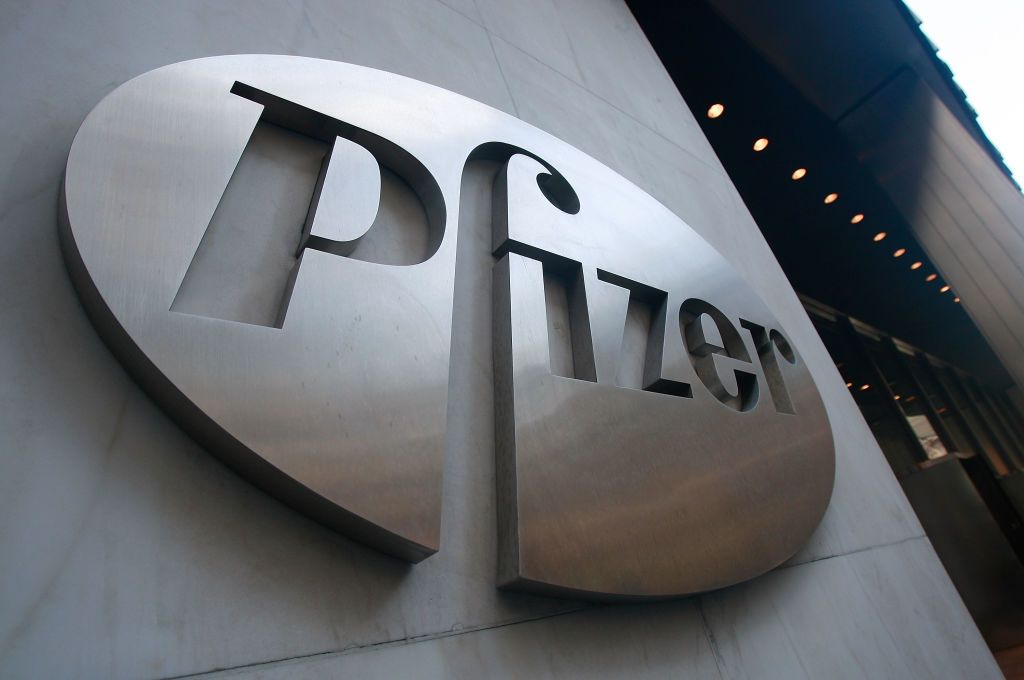 Pfizer headquarters.