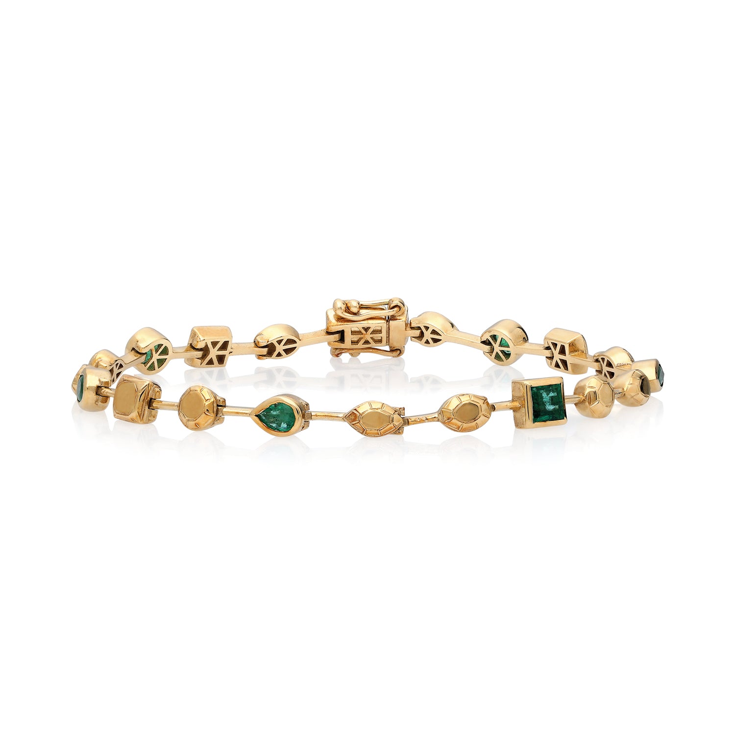 &quot;sempiterno&quot; Emerald Tennis Bracelet