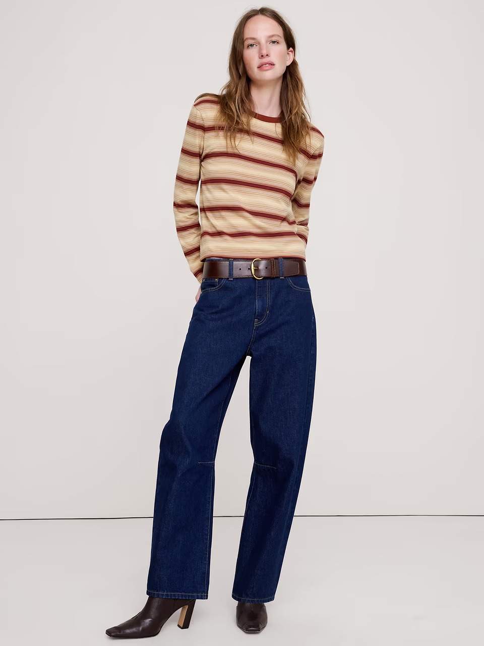 Banana Republic, Vintage Cotton Long-Sleeve T-Shirt