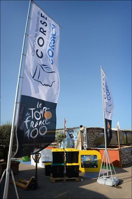 Corsic is hosting the start of the 2013 Tour de France