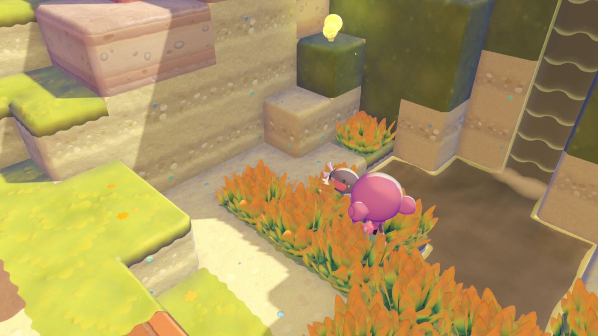 Finding Paldean Wooper in Pokemon Pokopia