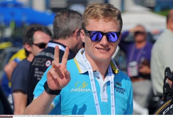 Astana manager Alexander Vinokourov at the Dubai Tour