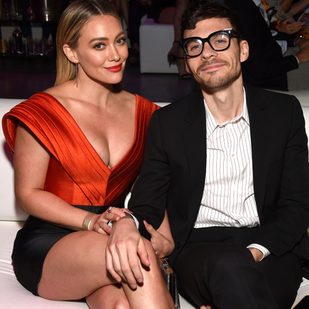 Hilary Duff and Matthew Koma attend the 5th Adopt Together Baby Ball Gala on October 12, 2019 in Los Angeles, California