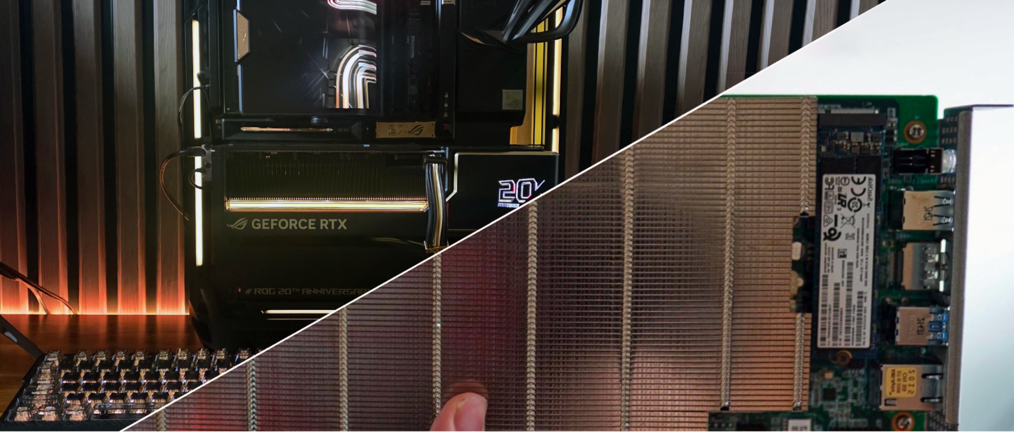 ROG Edition 20 PC spliced with BC 250 image