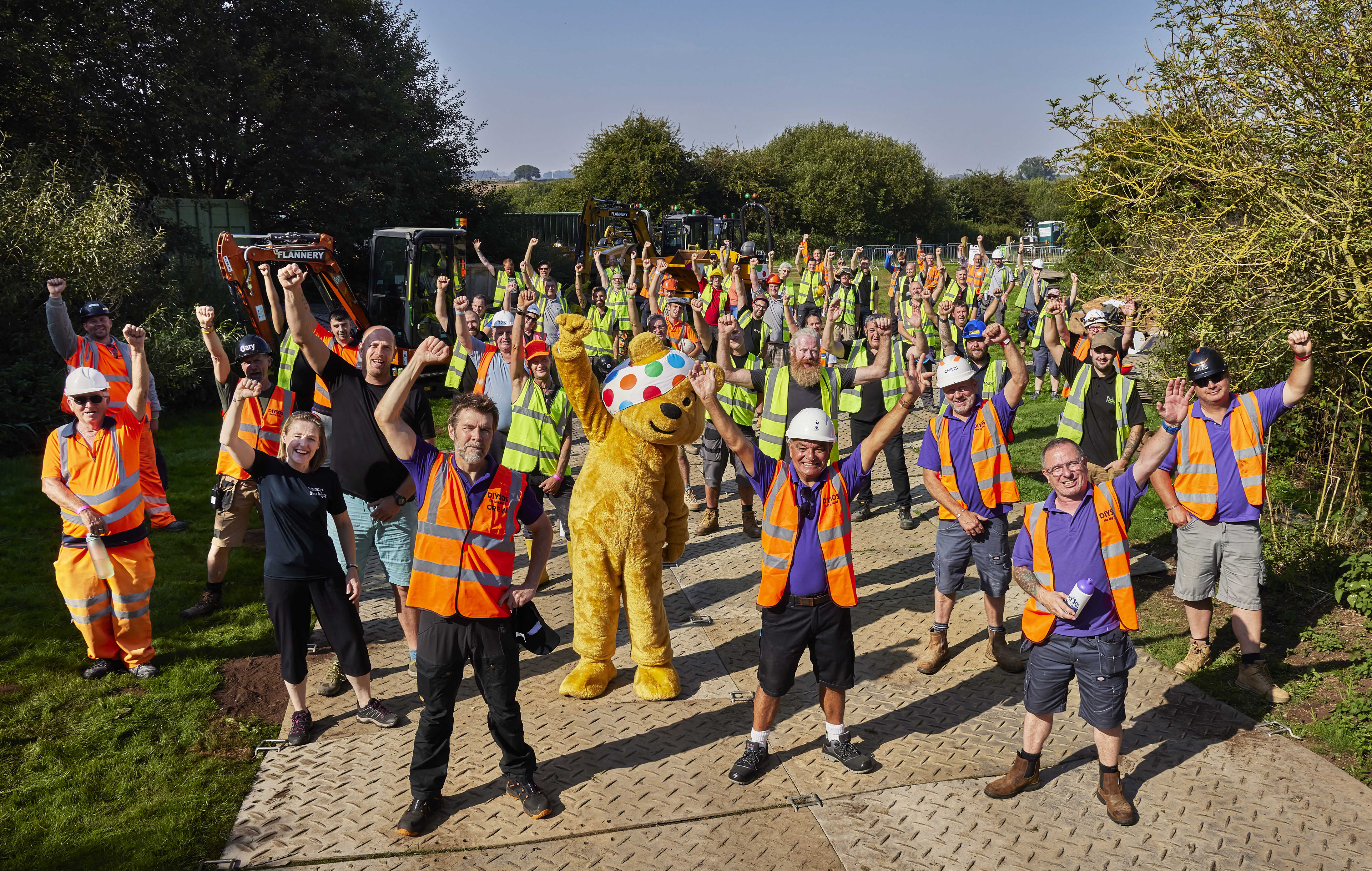 Rhod, Pudsey and the team deliver.