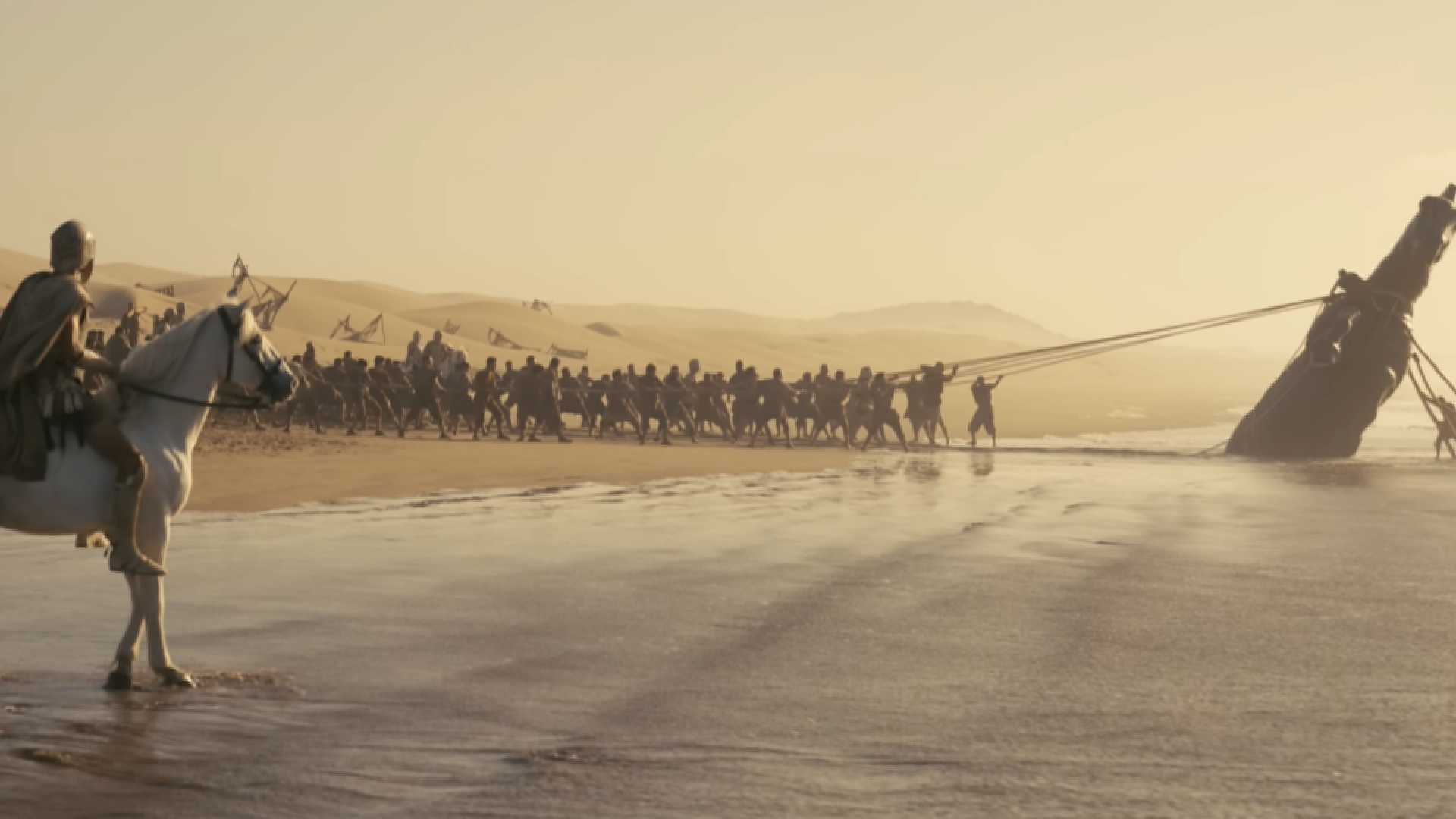 A cut moment from The Odyssey trailer