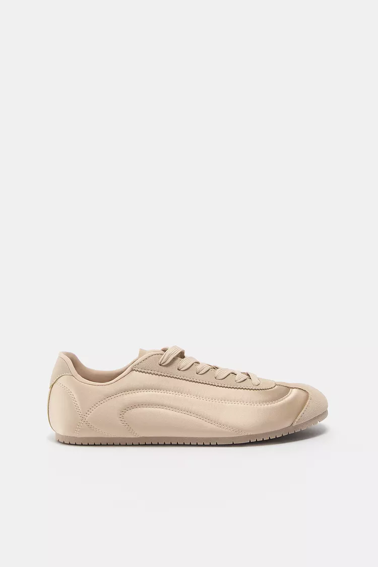 pull &amp;amp; bear, Fabric Trainers