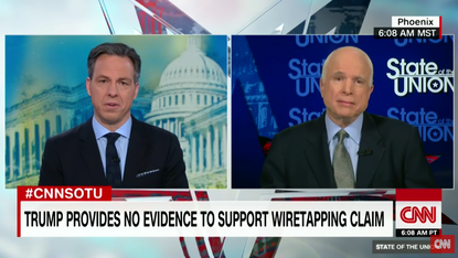 Jake Tapper and John McCain on CNN