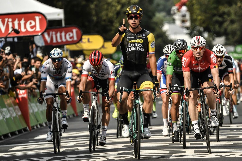 Dylan Groenewegen (LottoNl-Jumbo) wins in Amiens