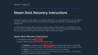 Steam Deck SSD upgrade: Download recover image and Rufus Utility.