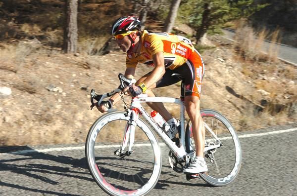 Valverde continues on towards his hometown of Murcia