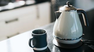 A kettle and mug