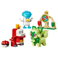 Lego Sprigatito, Fuecoco and Quaxly Battle