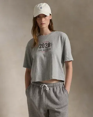 La28 Olympic Jersey Cropped Tee